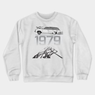 79 Burning out malibu Crewneck Sweatshirt